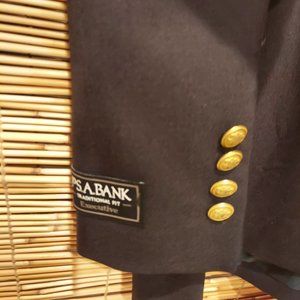 New (tags on) Blazer w Brass Buttons Jos A. Bank EXECUTIVE 100% Wool Traditional